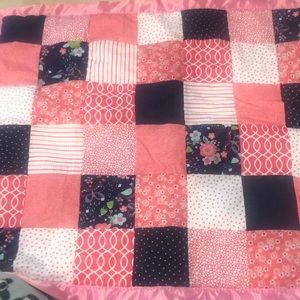 Hand sewn baby blanket